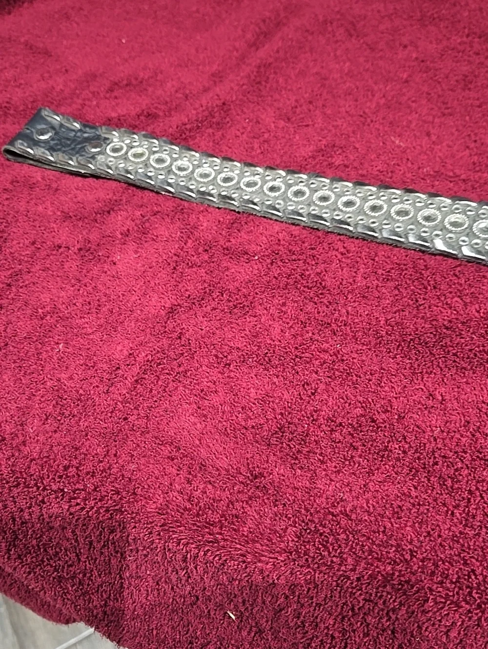 Kippys Original Swarovski Crystal  Leather Belt